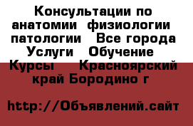 Консультации по анатомии, физиологии, патологии - Все города Услуги » Обучение. Курсы   . Красноярский край,Бородино г.